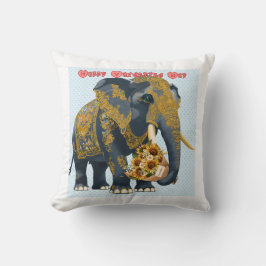 Cojín Decorativo Estilo elefante tailandés