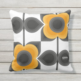 Cojín decorativo estilo girasoles