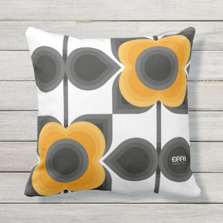 Cojín decorativo estilo girasoles