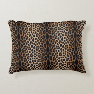 Cojín Decorativo Estilo Glamuroso con Estampado de Leopardo Chic ✨