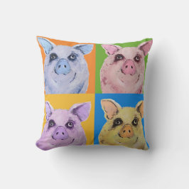 Cojín Decorativo Estilo guarro del arte pop