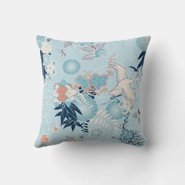 Cojín Decorativo Estilo japonés (Reverso )