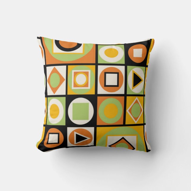 Cojín Decorativo Estilo moderno de medio siglo 10 (Anverso)