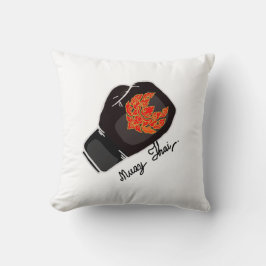 Cojín Decorativo Estilo muay tailandés.