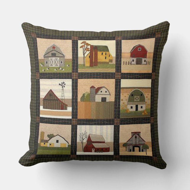 Cojín decorativo "Estilo Primitivo" (Anverso)