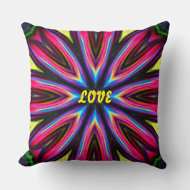 Cojín Decorativo Estilo Retro Colorido Divertido