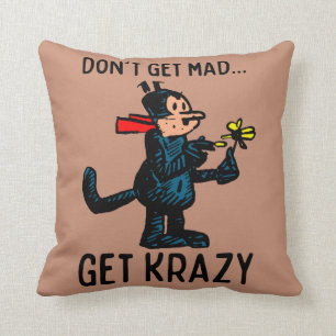 Cojín decorativo estilo retro de gato personaliza