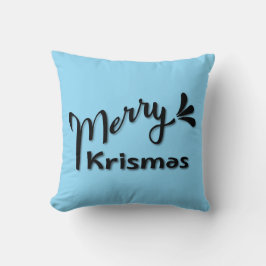 Cojín Decorativo Estilo Retro Feliz Navidad