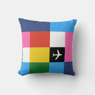 Cojín Decorativo Estilo Retro Jet-Age Groovy