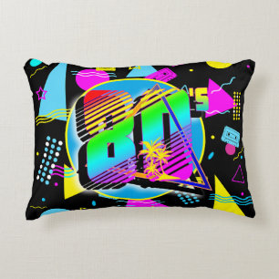 COJÍN DECORATIVO ESTILO RETRO VINTAGE DE LOS 80