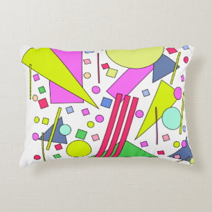 Cojín Decorativo Estilo retro vintage de los años 80 y 90