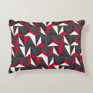 Cojín Decorativo Estilo retro y vintage con forma geométrica, mal