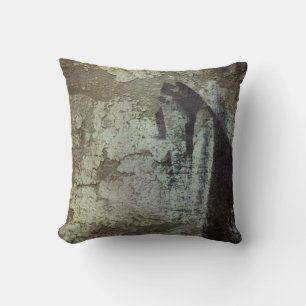 Cojín Decorativo Estilo Texturizado Grunge Aspero de Cemento