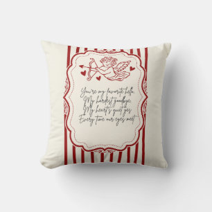 Cojín Decorativo Estilo único de San Valentín por Sommer Hamilton
