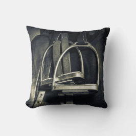 Cojín Decorativo Estiloso truco plateado sobre la silla de ruedas e