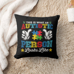 Cojín Decorativo Esto Es Lo Que Parece Una Persona Autista Autismo