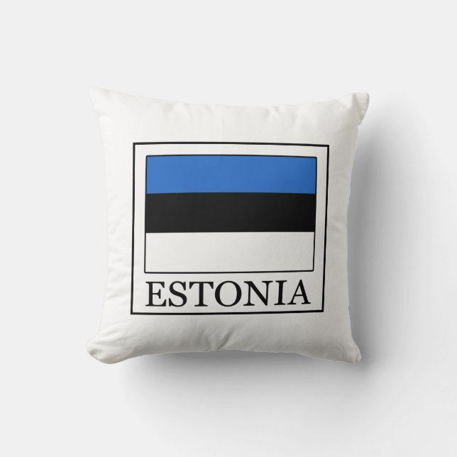 Cojín Decorativo Estonia (Anverso)