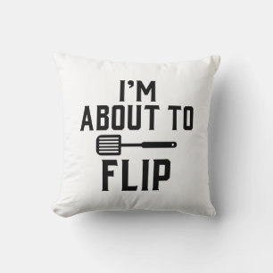 Cojín Decorativo Estoy a punto de dar la vuelta