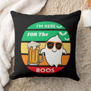 Cojín Decorativo Estoy Aquí Para La Halloween De Los Boos