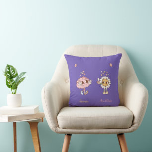 Cojín Decorativo Estoy tan feliz de que seamos amigos personalizado