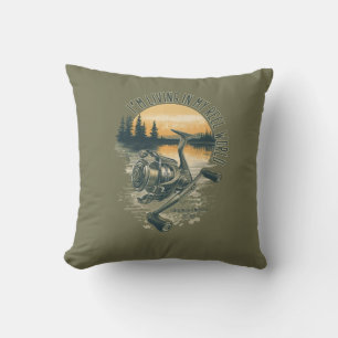 Cojín Decorativo Estoy viviendo en mi mundo de carrete Lago de pe