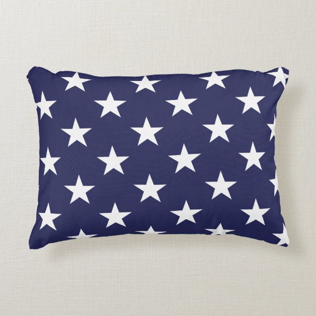 Cojín Decorativo Estrella azul (Anverso)