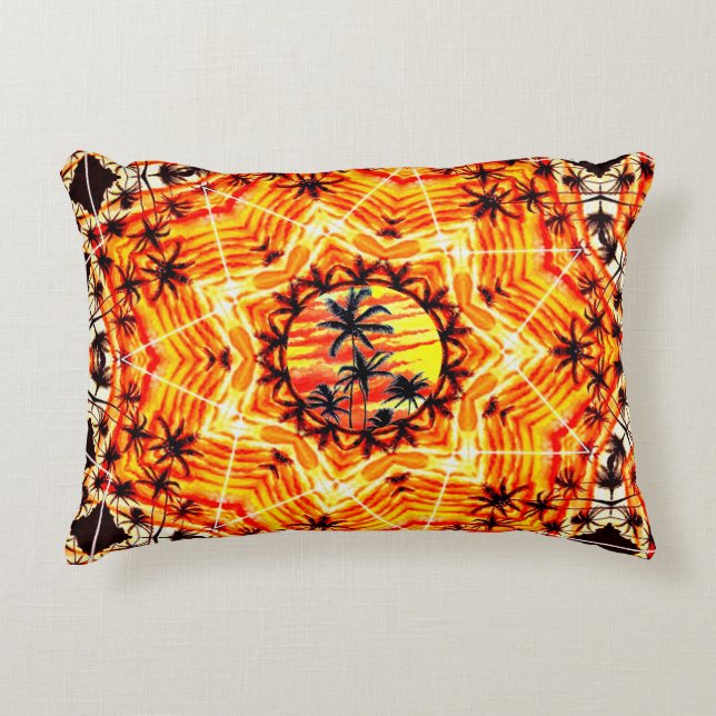 Cojín Decorativo Estrella Coco Palm (Anverso)