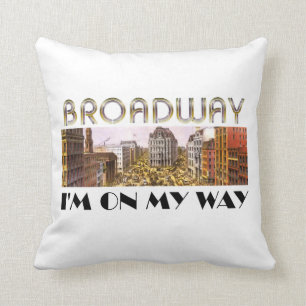 Cojín Decorativo Estrella de Broadway de la CAMISETA