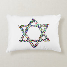 Cojín Decorativo Estrella de David