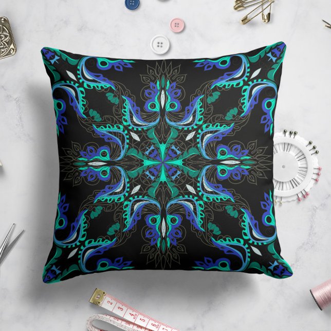 Cojín Decorativo Estrella de la Bloom Celestial Pillow en negro (Subido por el creador)