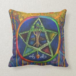 Cojín Decorativo Estrella de la Verdad Celta