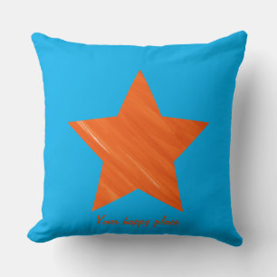 Cojín Decorativo Estrella de Naranja estética de Guay mínima para p