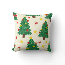 Estrella de Navidad alegre con diseño repetido tex