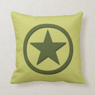 Cojín Decorativo Estrella del ejército