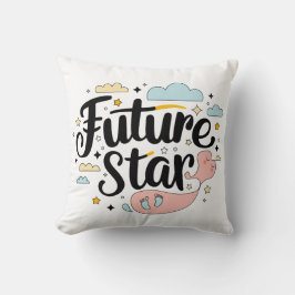 Cojín Decorativo Estrella del Futuro - Brillante Bebé