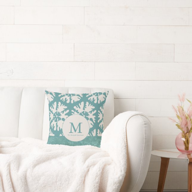 Cojín Decorativo Estrella elegante Verde azulada de los Navidades e (Sofá)