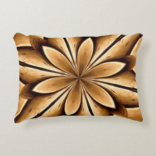 Cojín Decorativo Estrella explosiva de madera