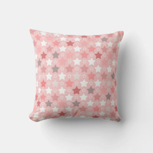 Cojín Decorativo estrella geométrica - rosa