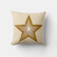 Estrella "Gold" 'Text' lanzar crema cuadrada de al