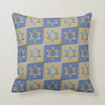 Cojín Decorativo Estrella Judaica De David Metalizado Gold Blue Pil<br><div class="desc">Está viendo la colección de diseño de Lee Hiller. Coleccionista,  ropa,  regalos y objetos de colección Lee Hiller Photography o colección de arte digital. Puedes ver su fotografía de la naturaleza en http://HikeOurPlanet.com/ y seguir su blog de senderismo dentro del Parque Nacional de Hot Springs.</div>