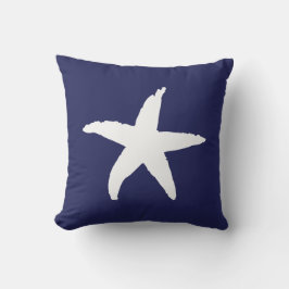 Cojín Decorativo Estrella marina azul