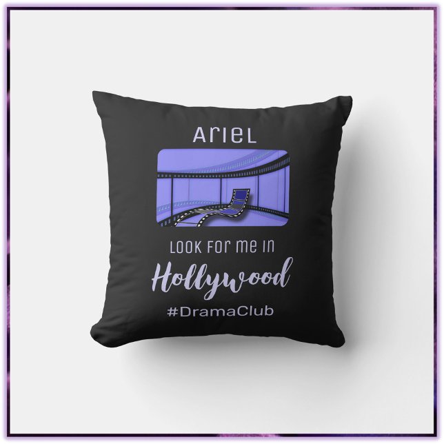Cojín Decorativo Estrella Naciente de Hollywood Adorable (Subido por el creador)