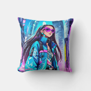 Cojín Decorativo Estrella pop futurista 0002