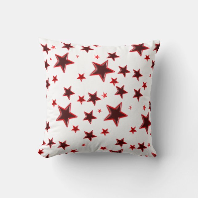 Cojín Decorativo Estrella roja (Anverso)