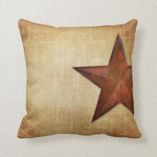 Cojín Decorativo Estrella rústica del granero