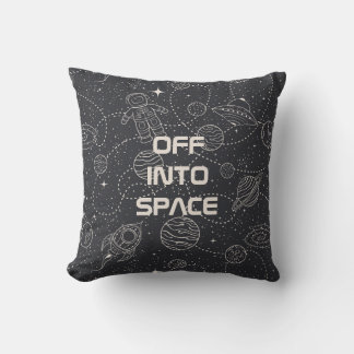 Cojín Decorativo Estrella universal de galaxia de exploración espac