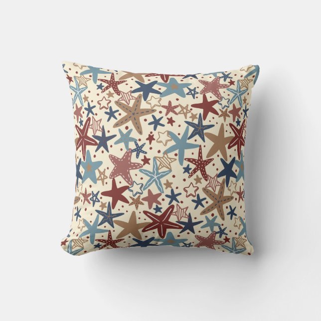 Cojín Decorativo Estrellado (Anverso)