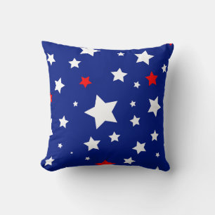 Cojín Decorativo Estrellado Patriótico