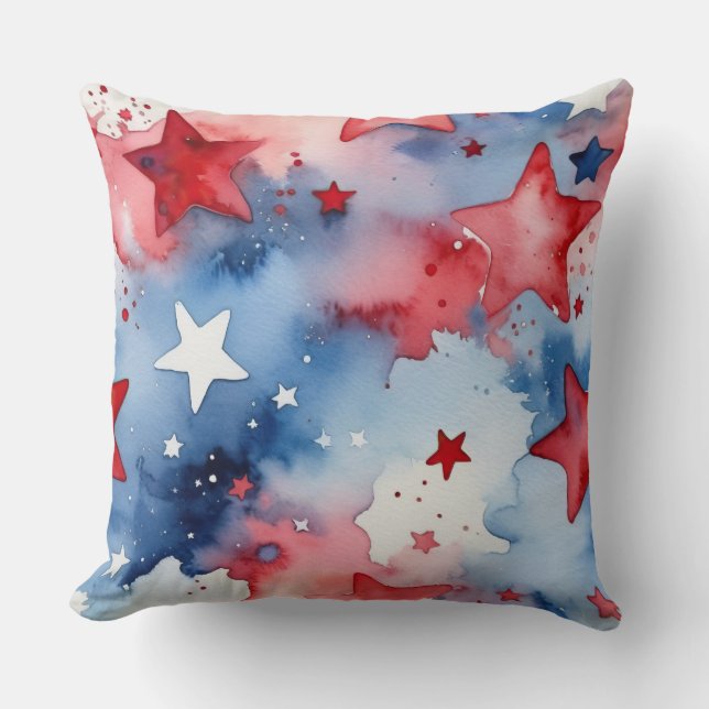 Cojín Decorativo Estrellas acuáticas (Anverso)