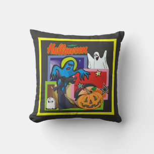 Cojín Decorativo Estrellas de Halloween -